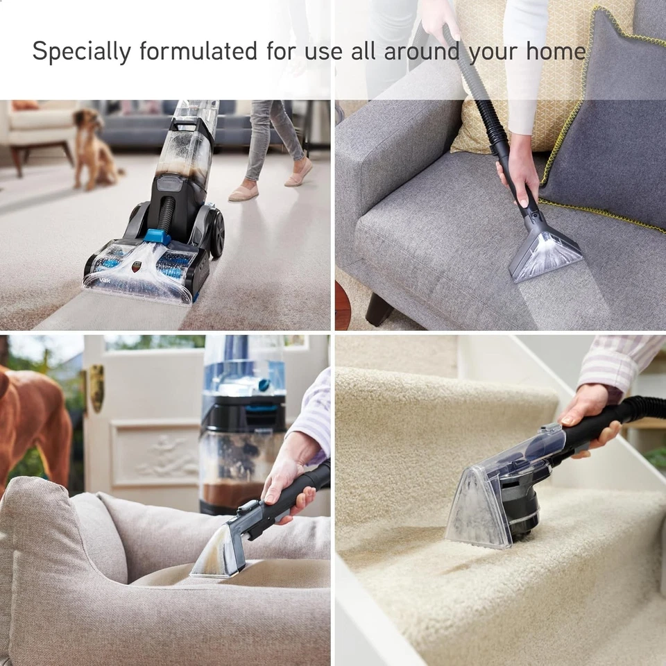 Vax Platinum Professional 4L Carpet Cleaner Solution, Stain Remover Shampoo, Ros - Image 3 of 4