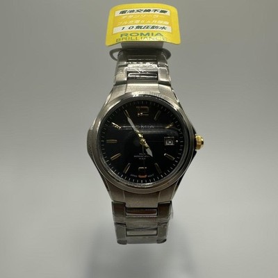 ROMIA Solar Wristwatch Mens 10 ATM Water Resistant