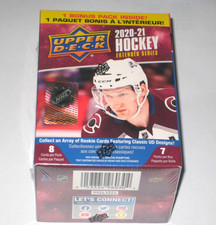 2020-21 UPPER DECK HOCKEY EXTENDED SERIES  UNOPENED BLASTER BOX FREE SHIPPING!