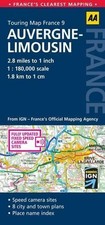 Road Map Auvergne-Limousin (AA Tourin..., Aa Publishing