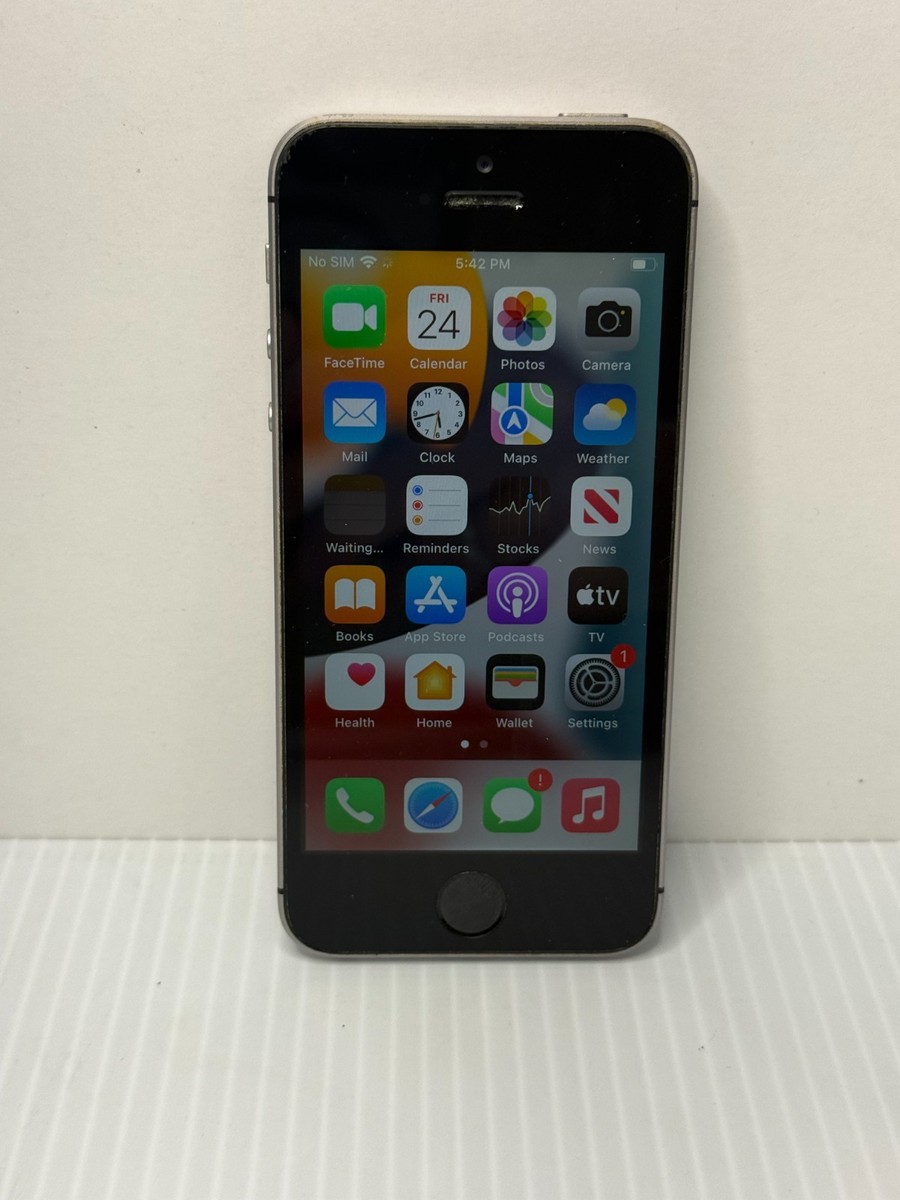 Apple iPhone SE 1st Gen 32GB - Grey (Sim Locked) Clean IMEI NS8 | eBay
