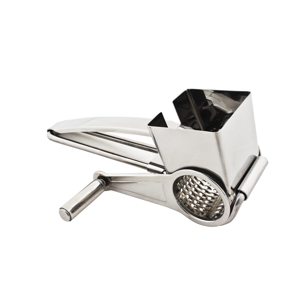 Moulin râpe en inox acier inoxydable pour fromage légumes chocolat 20.00x5.00 cm