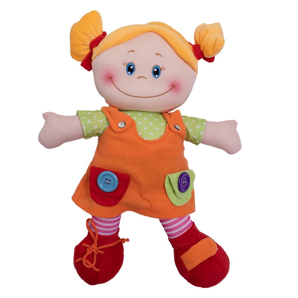 6901440123561 Rag doll in a orange dress ASKATO 5290₽