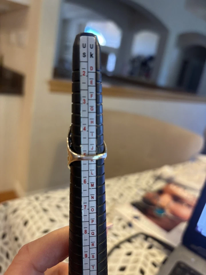 HG Hagit Gorali Israel Design 925 Sterling Silver 3 Pearls Intricate Ring Size 5 - Image 4 of 4