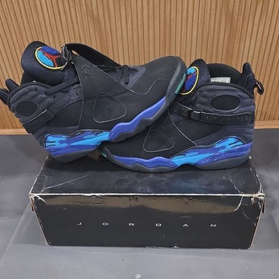 Jordan Air Jordan 8 Retro 2007 Aqua Black/Bright Concord-Aqua 305381-041