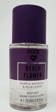 BEACH FLOWER VICTORIA'S SECRET PINK MIST PURPLE MAGNOLIA  PALM LEAVES 2.5 FL OZ