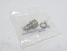 235274 New-No Box; SMC KQB2E06-G02 Male Bulkhead Connector; 6mm x 1/4" Thread