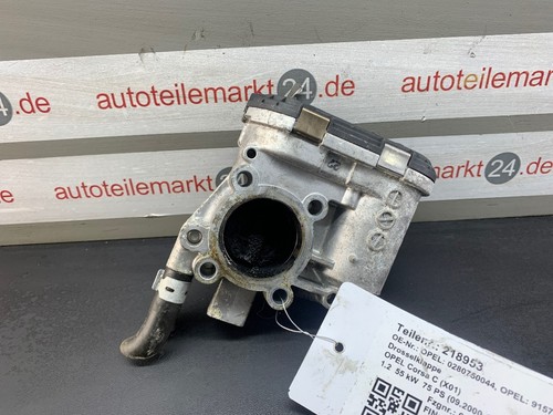 218953 Drosselklappe OPEL Corsa C (X01) 09157512 1.2