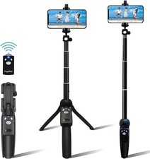 Palo Selfie Compacto Con Tripode De Aluminio Y Control Inalambrico Pro