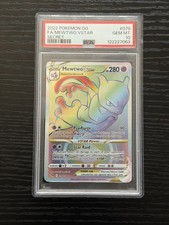 Pokemon GO 2022 Mewtwo VSTAR 079/078 Holo Secret Raro PSA 10