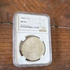 Morgan Dollar 1884-O NGC MS62 Silver $1 New Orleans Uncirculated KM#110