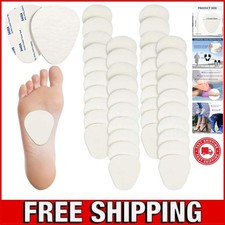40 Metatarsal Pads - 1/4 Inch Soft Wool Felt Cushions for Foot Pain Relief