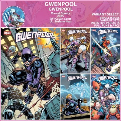 グウェンプール　 Gwenpool 英語版　５冊セット　アメコミ Gwenpool (2025) #1 2 3 4 5 Marvel Comics COVER SELECT | eBay