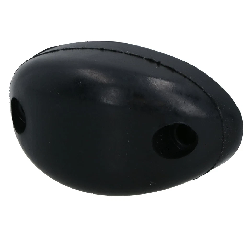 Tampone paracolpi ovale in gomma stand off 23 mm per rimorchi box cavalli 4... - Immagine 2 di 4