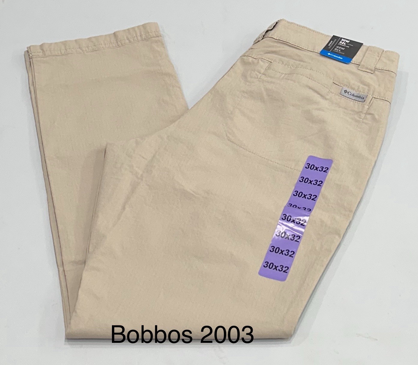 Columbia Men's Active Fit Straight Leg Pants, Ancient Fossil, Size 30X32