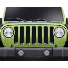For Jeep Wrangler Jk 2018 Duraflex 1-pc Jl Look Style Main Grille For Jeep Wrangler Jk 2018 Duraflex 1-pc Jl Look Style Main Grille