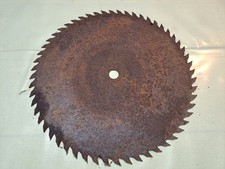 Altes und Großes Vintage Kreissägeblatt aus DDR Zeiten 49cm Durchmesser