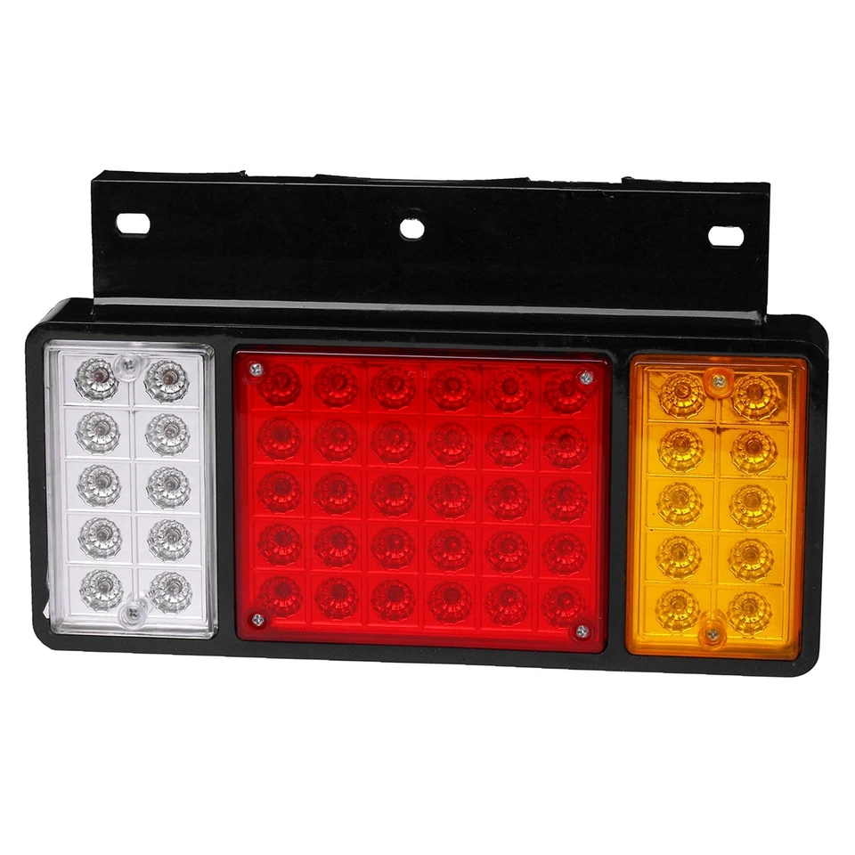 Par de luces traseras 50 LED para GMC W Isuzu Elf Truck NPR NQR NRR NKR NHR 1984-up Foto 3 de 4