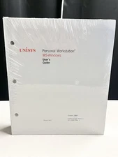 Unisys Personal Workstation 2 MS-Windows User's Guide 1988 USA UP-14081 Rev. 1
