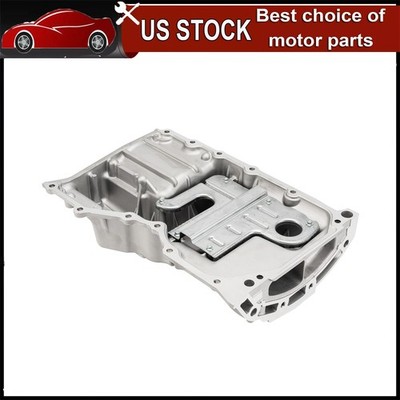 Engine Oil Pan For Lincoln MKZ 13-20 Ford Fusion C-Max 13-18 Focus 12-18 L4 2.0L