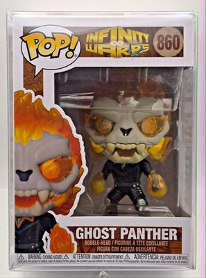 Funko Pop! Ghost Panther Marvel Infinity Warps Bobble-Head #860