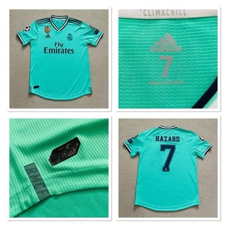 Real Madrid CF Adidas Player Issue Elite Pro Kit room 3rd Football Shirt Size 7