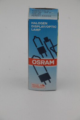Osram Halogen Display/Optic Lamp 24V 250W G6.35