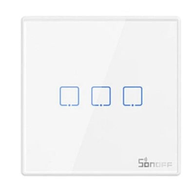 Sonoff T2EU3C-RF 433MHz Wireless RF Touch Wandschalter mit 3 Tasten