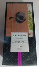 Baldwin Prestige Series Inactive Left Hand Madrina Lever Venetian Bronze Finish