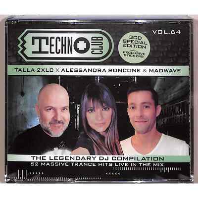 Various / TECHNO CLUB VOL.64 (3CD) / Zyx Music / ZYX 83069-2 / 3CD