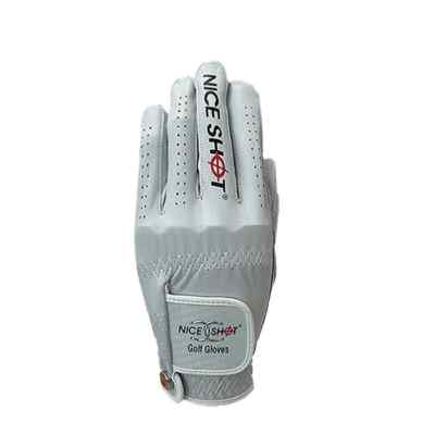 NICE SHOT GOLF GLOVES Golf gloves Leather Cabretta leather Lightweight Grip