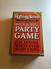 Rolling Stone The Rock & Roll Party Game 2019 Big Potato Games Open box