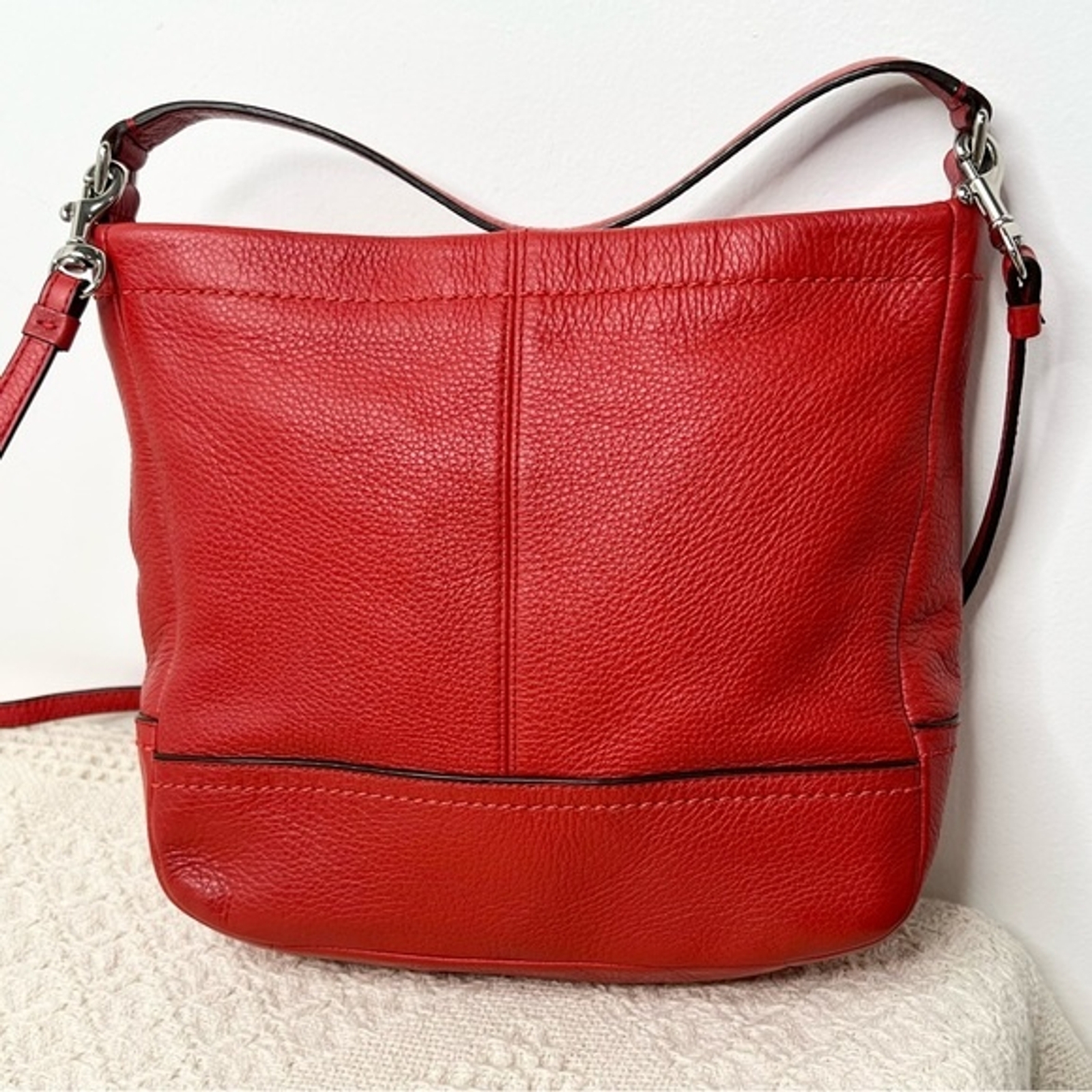 Coach Park Leather Mini Duffle Crossbody Bag F49160 V… Gem