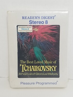 Tchaikovsky Best Loved Music 8 Track Tape New Sealed Readers Digest