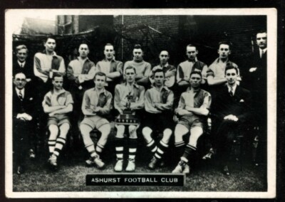 Ardath Tobacco, PHOTOCARDS F SOUTHERN FOOTBALL TEAMS, 1936, Ashurst, #74