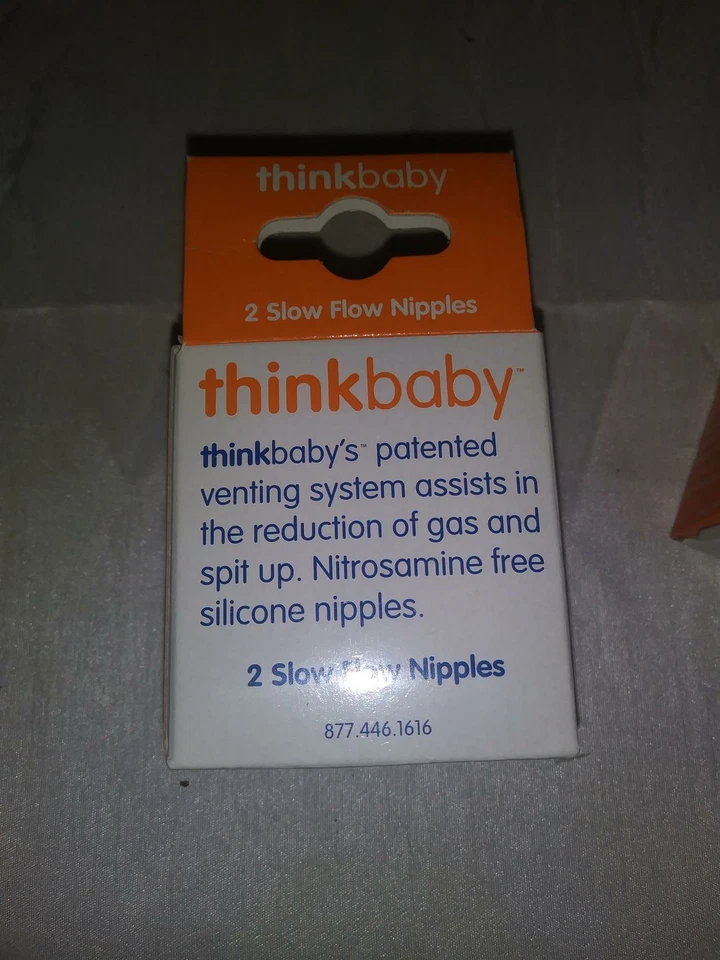 Thinkbaby Etapa 1 - Corte transversal - Flujo lento con sistema de ventilación, 0-3 meses - 6 paquetes Foto 3 de 4