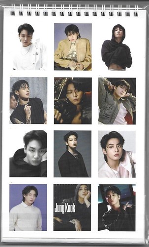BTS Jungkook Photo Calendar 2025 & 2026 K-POP 2024.08 - Picture 2 of 3
