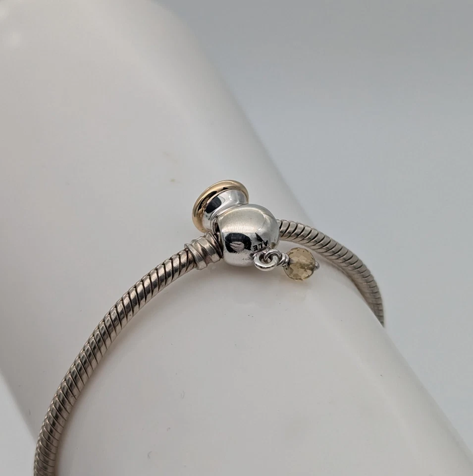 Pandora  Charm Armband 925 ALE - 14k Gold  für Pandora Armbänder #439 - Bild 4 von 4