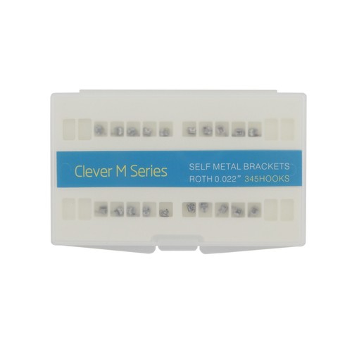 Orthodontic Passive Active Self-Ligating Brackets Ceramic Metal Roth MBT 0.022 - Picture 98 of 120