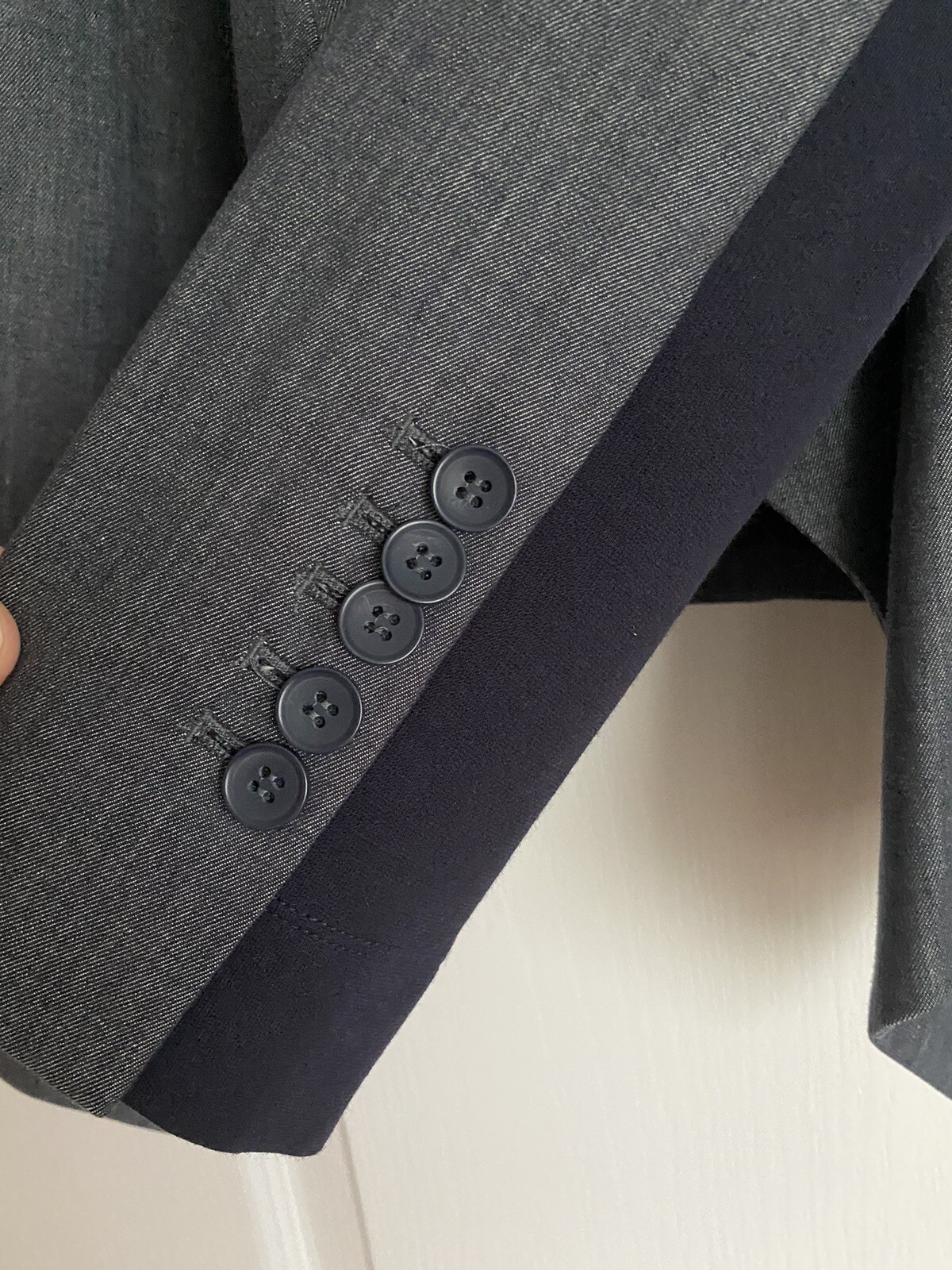 BCBG Maxazaria Blazer Jacket Stretch Buttonless G… - image 3