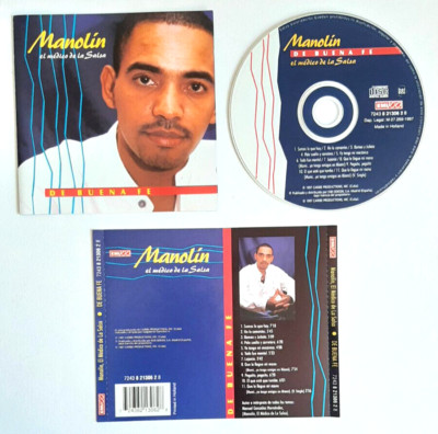 CD Manolin El Medico De La Salsa De Buena Fe Pop Latin Music Compact Disc (Z28)