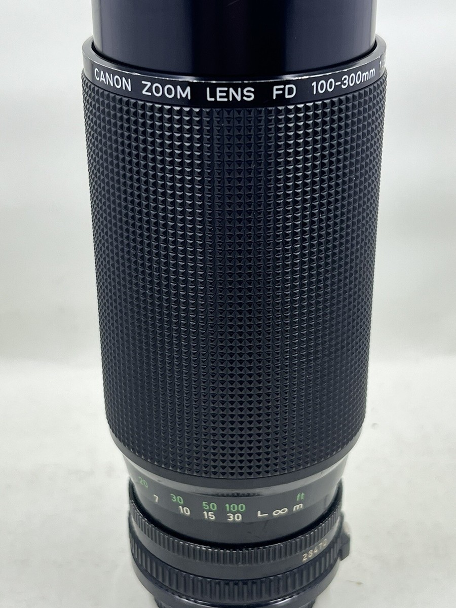 CANON ZOOM LENS FD 100m-300m 1:5.6 レンズ CANON ZOOM LENS FD 100-300MM 1:5.6 FROM JAPAN | eBay