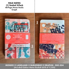 Field Notes "MxLxBxD" Limited Edition • SEALED 3-Pack - DDC-054 #6618