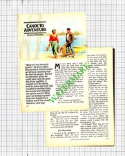 James McCracken Betty Canoe Trip - 1985 Small Article