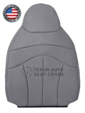 1999 Ford F-150 Lariat Driver Side Lean Back Leather Replacement Seat Cover Gray 1999 Ford F-150 Lariat Driver Side Lean Back Leather Replacement Seat Cover Gray