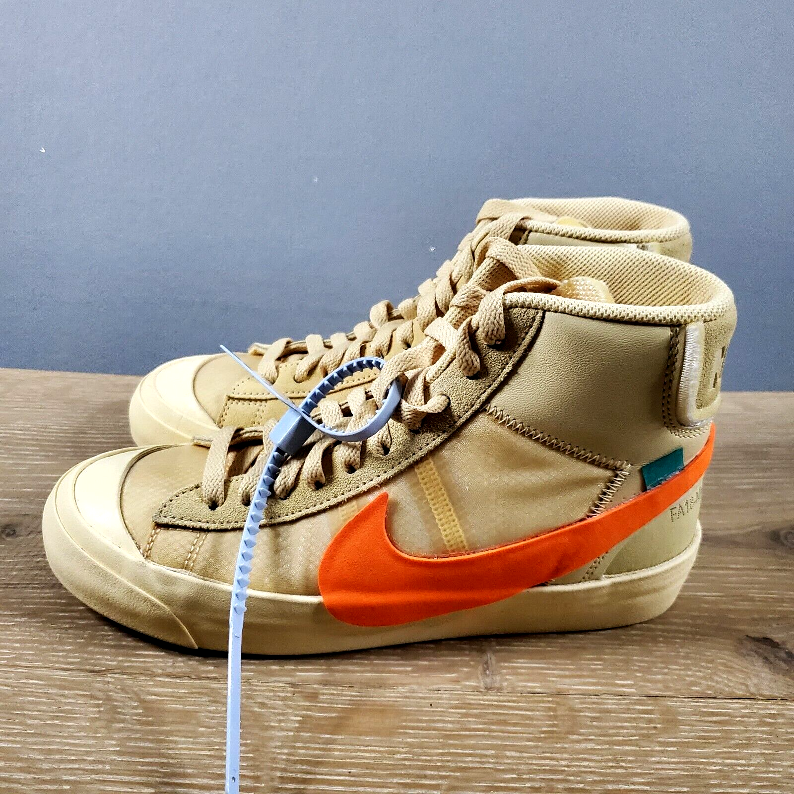OFF WHITE X NIKE Nike Blazer Mid x OFF WHITE All Hallows Eve 2018 taglia 5 5 US 38 EUR senza scatola