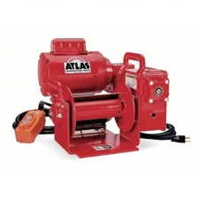 THERN 4WP2T8-2000-8 Electric Winch, 115V AC, 2,000lb 1st Layer Load Capacity