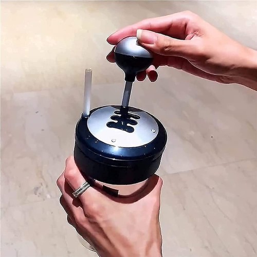 650ml Coffee Mug Fast And Furious 9 Gearshift Cup With Straw And Lid For Car F9, - Picture 5 of 12