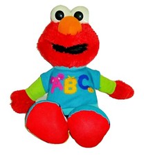 Hasbro Talking Singing ABC ELMO Red Fur Plush 2013 Sesame St Playskool Friends