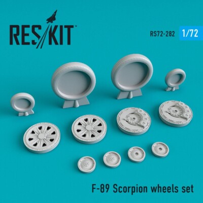 1/72 Reskit RS72-0282 F-89 Scorpion - wheels set